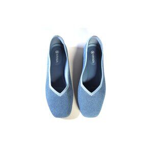 VIVAIA Shoes Size 39.5  Blue Denim Flats Women's Size 8.5